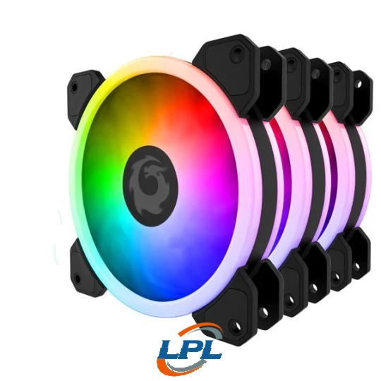 COMBO 3 FAN TẢN NHIỆT RGB FORGAME CAT EYE (KÈM ĐIỀU KHIỂN)