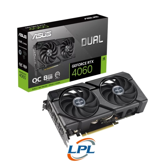 Card màn hình VGA ASUS Dual GeForce RTX 4060 EVO 8GB GDDR6