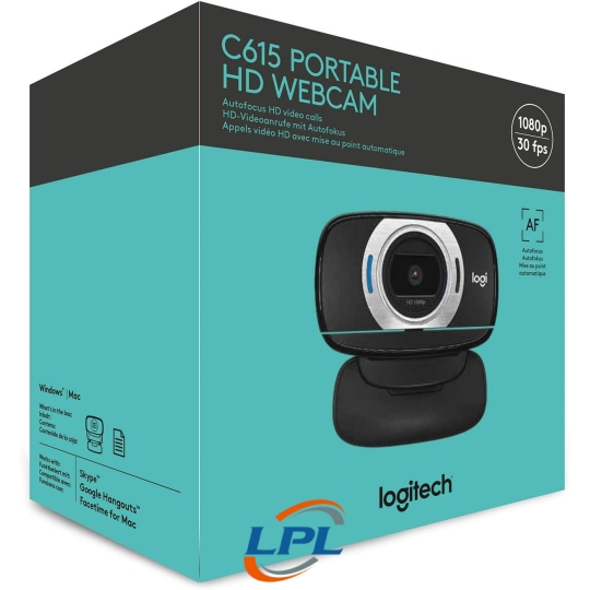 Webcam Logitech C615 Full HD 1080P