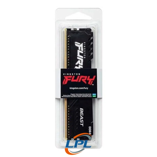 Ram PC Kingston Fury Beast 8GB DDR4 3200Mhz (1x 8GB) (KF432C16BB/8)