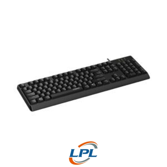 BÀN PHÍM CÓ DÂY RAPOO NK1900 (MÀU ĐEN, KẾT NỐI USB)