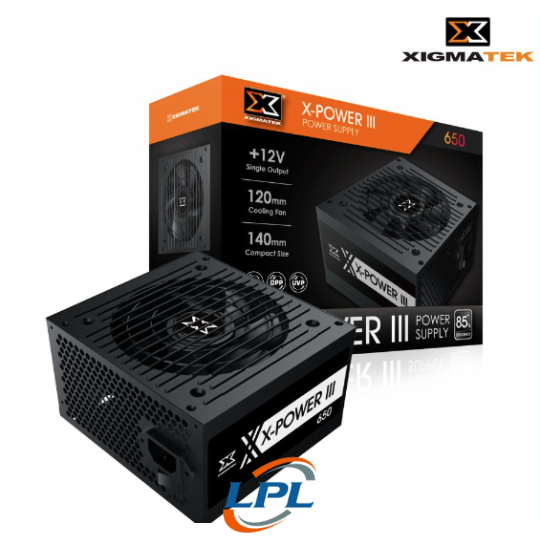 Nguồn máy tính Xigmatek X-POWER III 650 - 600W EN45990