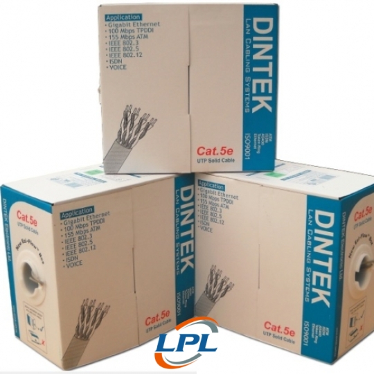 Cáp mạng Dintek CAT.5E UTP 100M/THÙNG