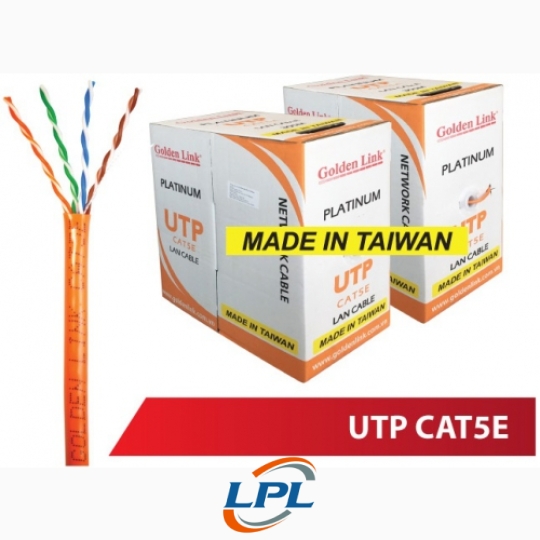 Cáp mạng Golden Link PLATINUM CAT.5E UTP (100m)