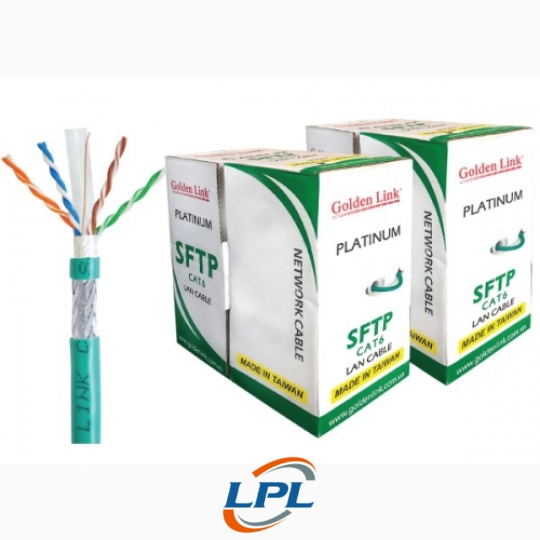 Cáp mạng Golden Link PLATINUM CAT.6 SFTP (100m)