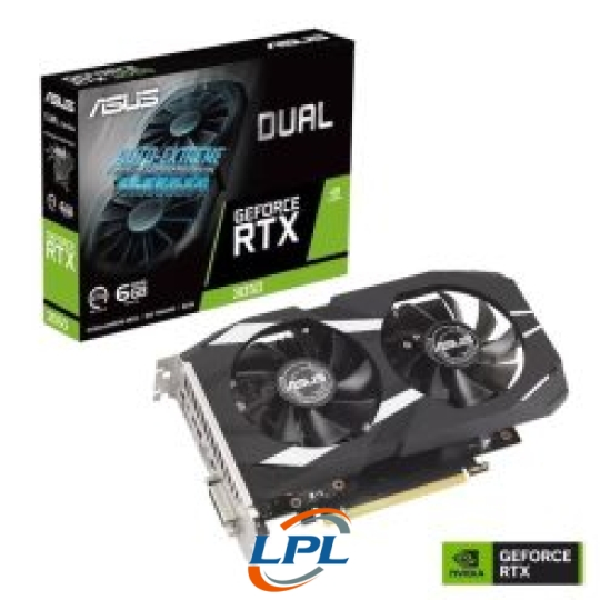 Card màn hình VGA ASUS Dual GeForce RTX 3050 6GB GDDR6 (90YV0K61-M1NA00)