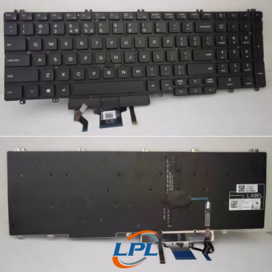 Bàn phím laptop Dell Precision 3540 3541 3550 3551 - Zin LED