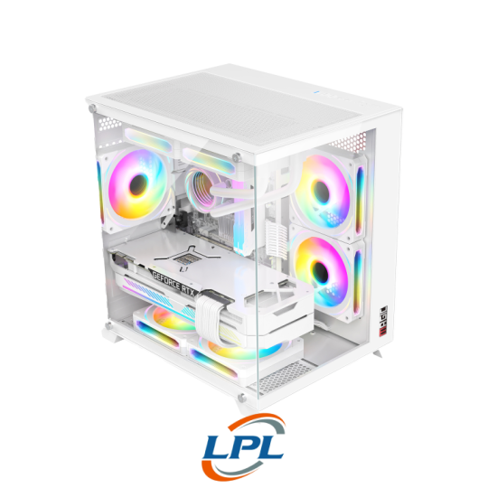 Thùng máy Case Magic Aqua M Ultra - Trắng | Small Micro ATX