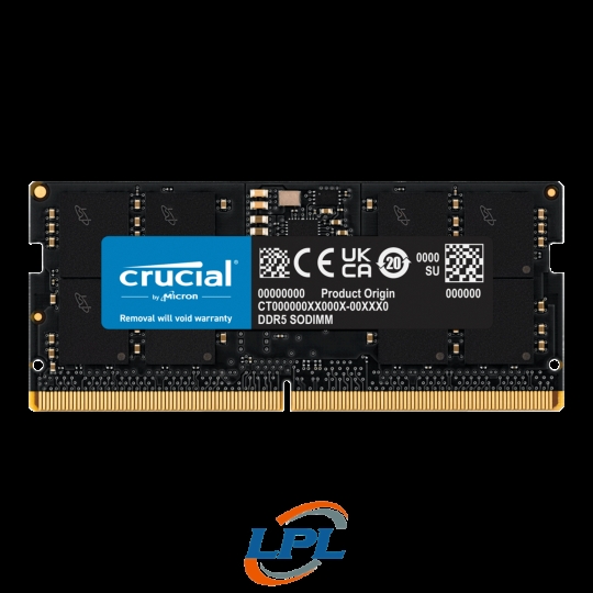 Ram Laptop Crucial 16GB DDR5 5600MHz (CT16G56C46S5)
