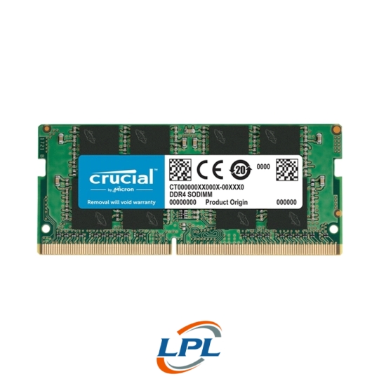 Ram Laptop Crucial 8GB DDR4 3200MHz (CT8G4SFS832A)
