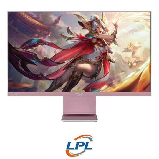 Màn hình VSP VU279Q1 - Pink | 27 inch, 2K, IPS, 165Hz, 1ms