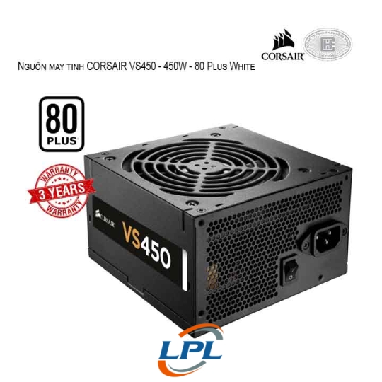 NGUON CORSAIR VS450 450W 80 PLUS WHITE