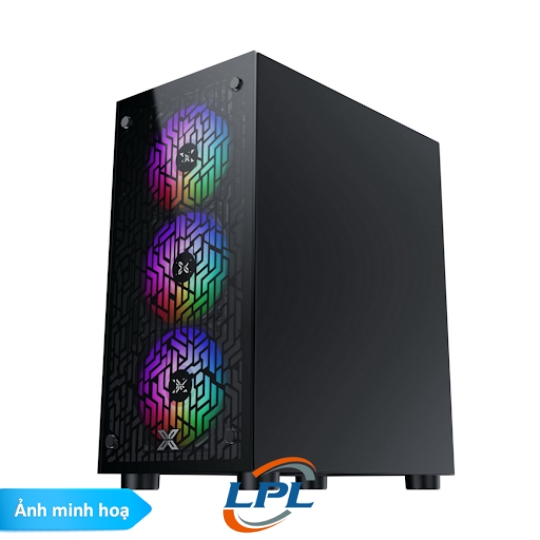 Thùng máy/ case Xigmatek NYX 3F - Đen (EN40313)