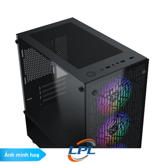 Thùng máy/ case Xigmatek NYX 3F - Đen (EN40313)