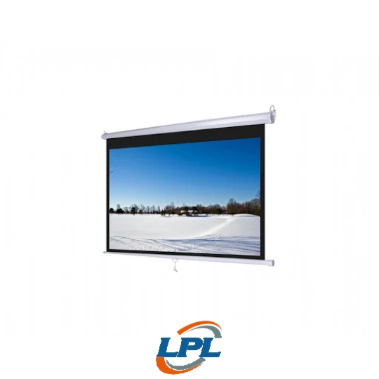Màn chiếu treo tường APOLLO 84x84 inch (2.13x2.13m; đường chéo 120 inch; 1:1)