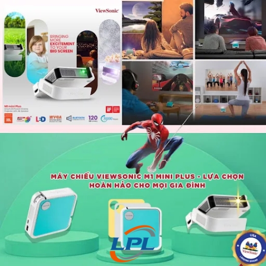 Máy chiếu LED Bỏ Túi ViewSonic M1 Mini Plus