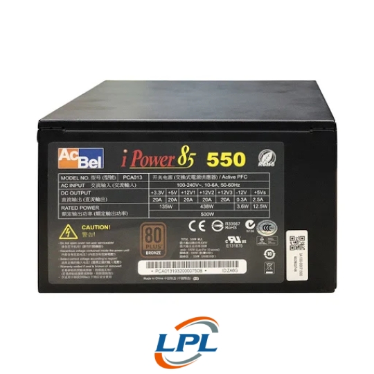 Nguồn máy tính ACBEL iPower 80Plus Bronze 500 - 500W - 80 Plus Bronze