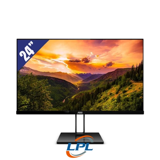 Màn hình LCD AOC 23.8" 24V2Q/74 (1920x1080/ IPS/ 75Hz/ 5ms/ FreeSync Technology)