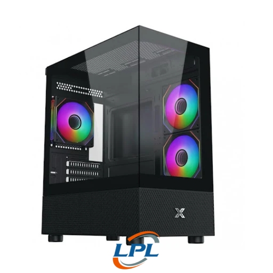 Thùng máy/ Case Xigmatek Alphard M 3GF(3 FAN RGB) - EN44090