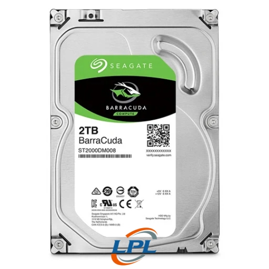 ổ cứng HDD PC Seagate Barracuda 2TB 3.5" SATA (ST2000DM008)