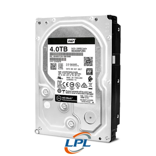 Ổ cứng HDD Western Digital Black 4TB 3.5" SATA 3 - WD4005FZBX