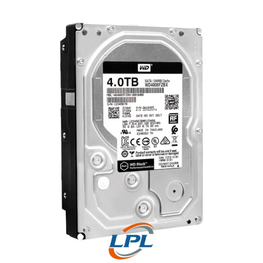Ổ cứng HDD Western Digital Black 4TB 3.5" SATA 3 - WD4005FZBX