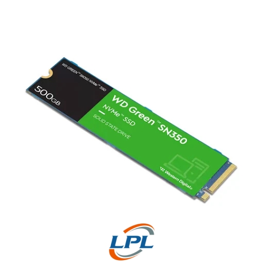 Ổ Cứng SSD WD Green SN350 500GB M.2 2280, PCIE NVME Gen 3x4 (WDS500G2G0C)