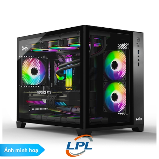 Thùng máy tính/ Case MIK LV12 M - Blac