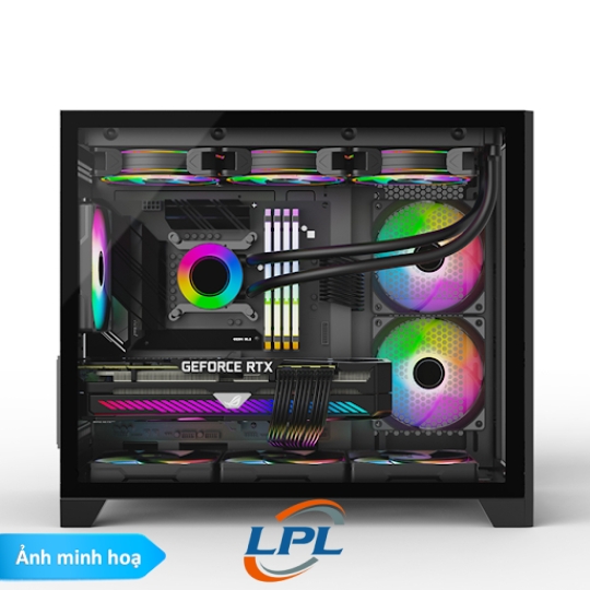 Thùng máy tính/ Case MIK LV12 M - Blac