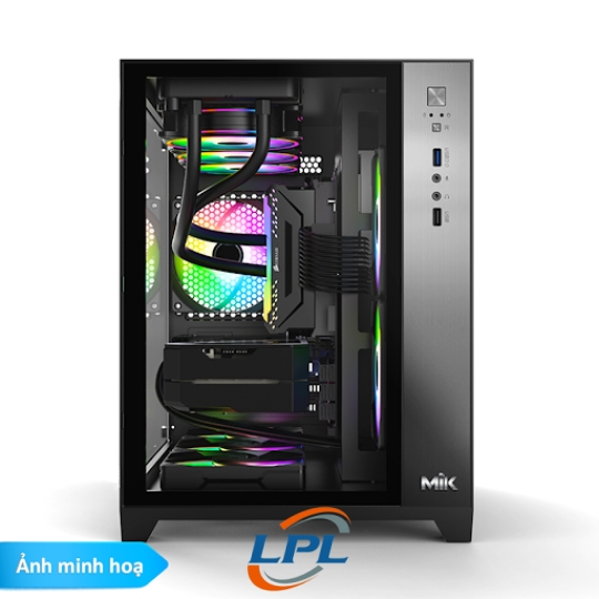 Thùng máy tính/ Case MIK LV12 M - Blac