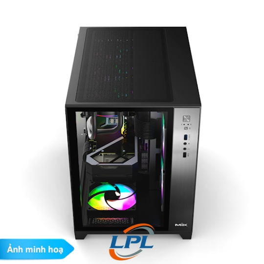 Thùng máy tính/ Case MIK LV12 M - Blac