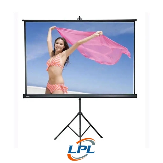 Màn chiếu 3 chân tripod APOLLO 60x60 inch (1.52x1.52m; đường chéo 84 inch; 1:1)