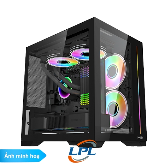 Thùng máy tính/ Case MIK LV12 MINI ELITE - BLACK