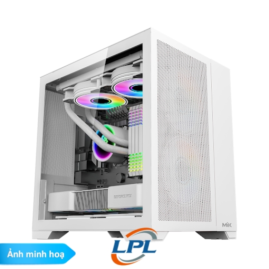 Thùng máy tính/ Case MIK LV12 MINI FLOW - WHITE