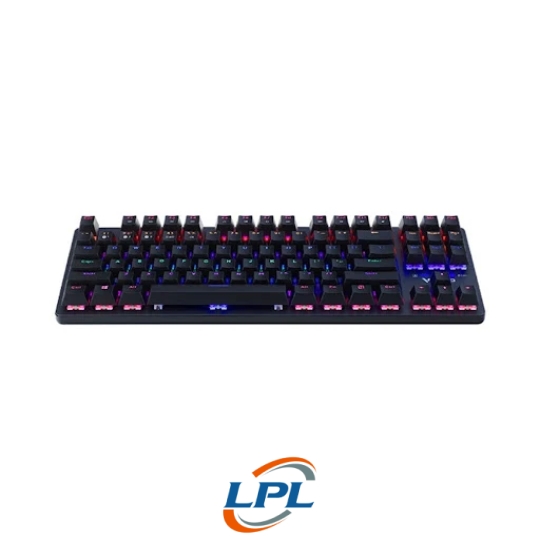 Bàn phím cơ không dây Rapoo V500 Pro Multimode TKL 87 màu đen Blue Switch