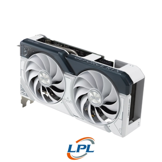 Card màn hình ASUS Dual GeForce RTX 4060 Ti White OC Edition 8GB GDDR6 8GB GDDR6 (90YV0J42-M0NA00)