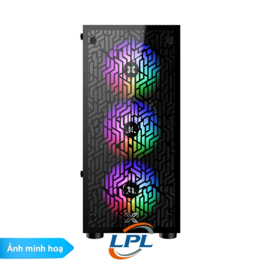 Thùng máy/ case Xigmatek NYX 3F - Đen (EN40313)