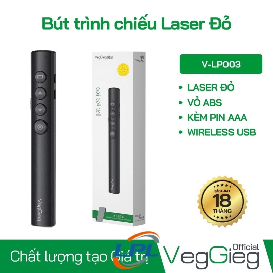bút trình chiếu VegGieg - V-LP003