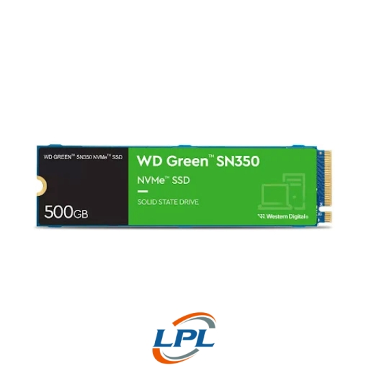 Ổ Cứng SSD WD Green SN350 500GB M.2 2280, PCIE NVME Gen 3x4 (WDS500G2G0C)